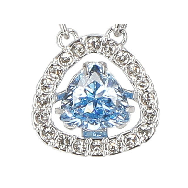 スワロフスキー ネックレス レディース ブランド SWAROVSKI 5640290 シルバー/ブルー SK-5640290