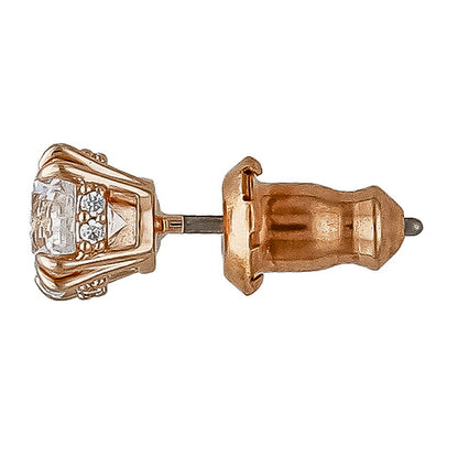 Swarovski earrings for women brand SWAROVSKI studs for both ears 5648994 Rose gold accessories