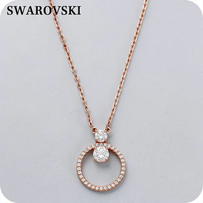 Swarovski necklace ladies brand SWAROVSKI 5692266 rose gold accessories