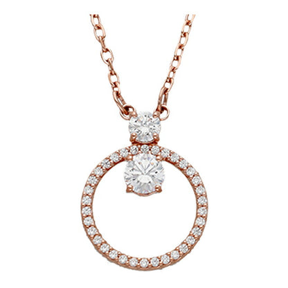 Swarovski necklace ladies brand SWAROVSKI 5692266 rose gold accessories
