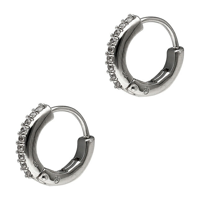 Swarovski earrings for women brand SWAROVSKI hoop for both ears 5701600 silver accessories