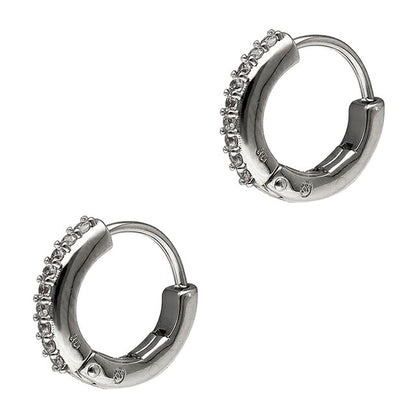 Swarovski earrings for women brand SWAROVSKI hoop for both ears 5701600 silver accessories