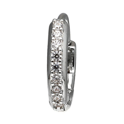 Swarovski earrings for women brand SWAROVSKI hoop for both ears 5701600 silver accessories