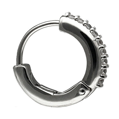 Swarovski earrings for women brand SWAROVSKI hoop for both ears 5701600 silver accessories