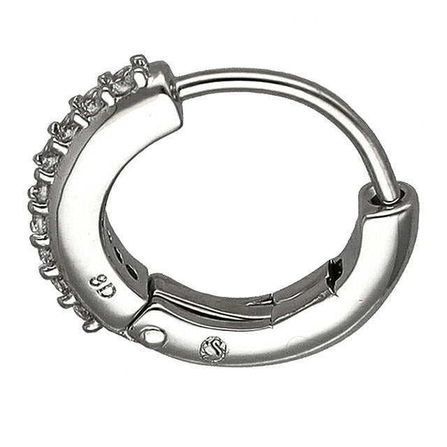 Swarovski earrings for women brand SWAROVSKI hoop for both ears 5701600 silver accessories