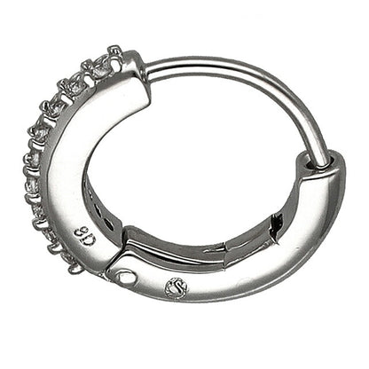 Swarovski earrings for women brand SWAROVSKI hoop for both ears 5701600 silver accessories