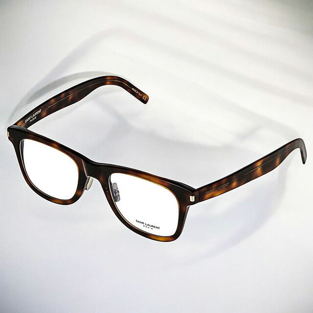 サンローラン 眼鏡 メンズ レディース ブランド SAINT LAURENT SL 50/F SLIM ブラウン SL50FSLIM-002-ASI-OPT-UNI