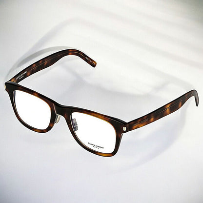 サンローラン 眼鏡 メンズ レディース ブランド SAINT LAURENT SL 50/F SLIM ブラウン SL50FSLIM-002-ASI-OPT-UNI