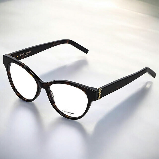 サンローラン 眼鏡 レディース ブランド SAINT LAURENT SL M34 ブラウン SLM34-004-INT-OPT-LDY