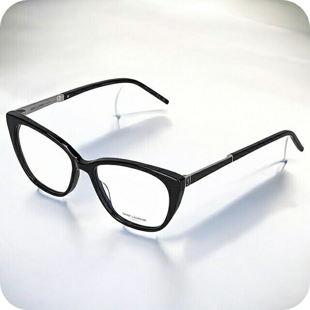 サンローラン 眼鏡 レディース ブランド SAINT LAURENT SL M72 ブラック SLM72-001-INT-OPT-LDY