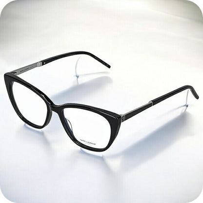 サンローラン 眼鏡 レディース ブランド SAINT LAURENT SL M72 ブラック SLM72-001-INT-OPT-LDY