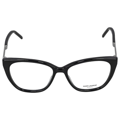 サンローラン 眼鏡 レディース ブランド SAINT LAURENT SL M72 ブラック SLM72-001-INT-OPT-LDY