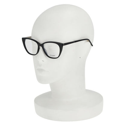 サンローラン 眼鏡 レディース ブランド SAINT LAURENT SL M72 ブラック SLM72-001-INT-OPT-LDY