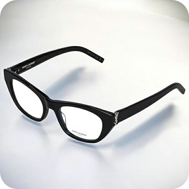 サンローラン 眼鏡 レディース ブランド SAINT LAURENT SL M80 ブラック SLM80-001-INT-OPT-LDY