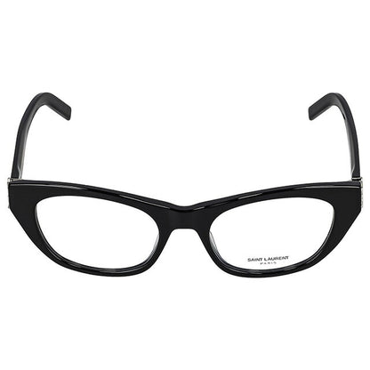 サンローラン 眼鏡 レディース ブランド SAINT LAURENT SL M80 ブラック SLM80-001-INT-OPT-LDY