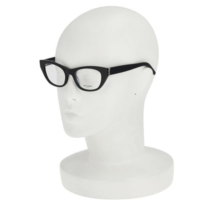 サンローラン 眼鏡 レディース ブランド SAINT LAURENT SL M80 ブラック SLM80-001-INT-OPT-LDY