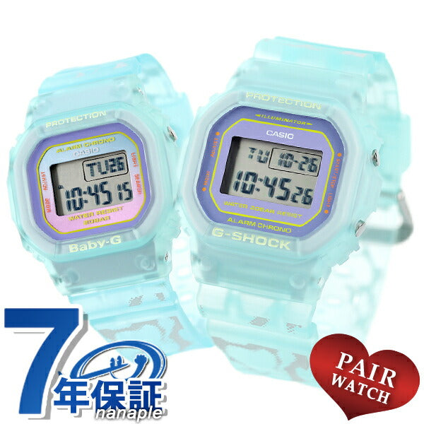 ペアウォッチ Gショック ベビーG ラバーズコレクション SLV-21 DW-5600 BGD-560 海外モデル メンズ レディース 腕時計 ブランド SLV-21B-2DR SLV-21B-2DR