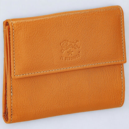 イルビゾンテ 二つ折り財布 メンズ レディース ブランド IL BISONTE SMW044PV0005 キャメル SMW044PV0005-CA106-B
