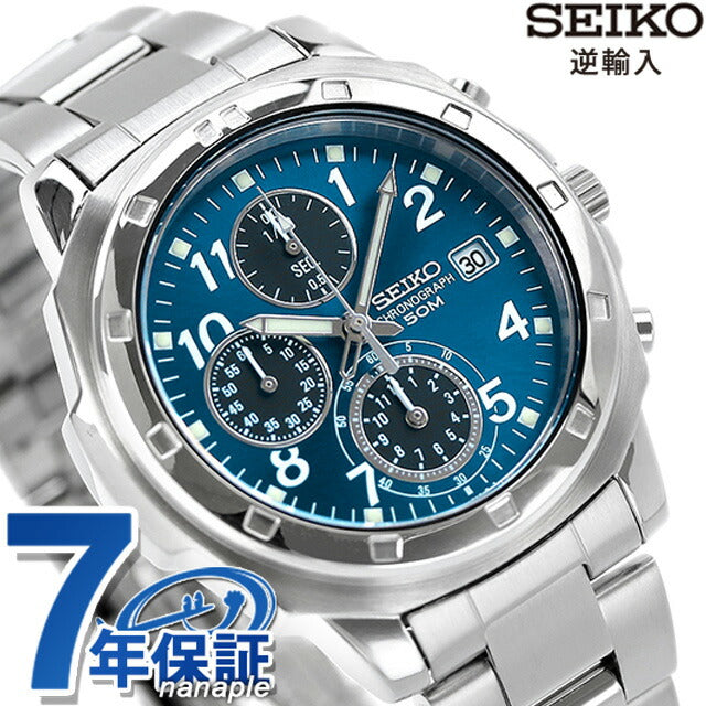 Seiko Chronograph Reverse Import Overseas Model SND193P1 SND193P Men&