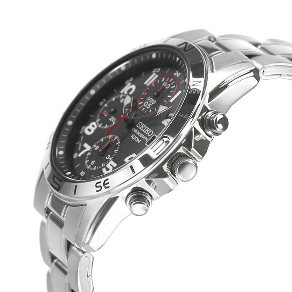 [新品] SEIKO 海外モデル クロノグラフ SND375P セイコー 逆輸入モデル SEIKO クロノグラフ 10気圧防水 SND375P1