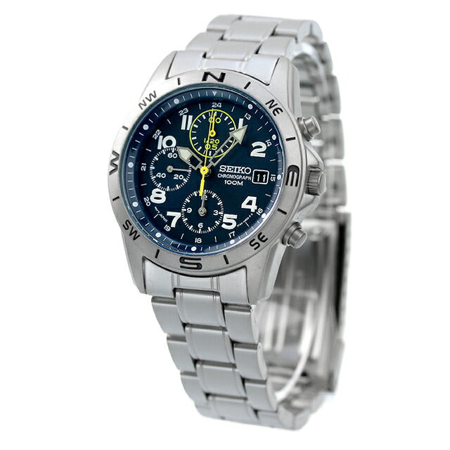 Seiko Chronograph Reverse Import Overseas Model SND379P1 SND379P Men&