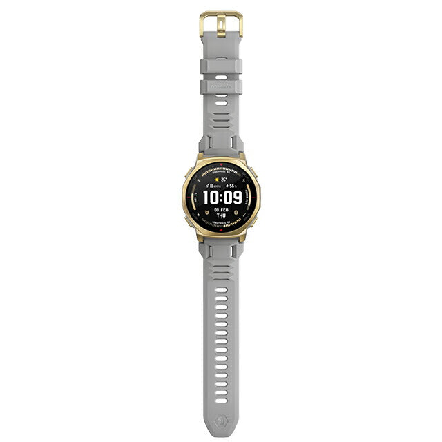 【新品】アマズフィット Amazfit 腕時計 ユニセックス SP170079-C243 T-Rex 3 Pro 44mm 充電式クォーツ ブラックxアークティックゴールド デジタル表示 Amazfit アマズフィット T-Rex 3 Pro 44mm 充電式クォーツ スマート