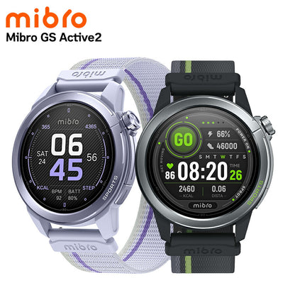 ミブロ GS Active2 スマートウォッチ ブランド メンズ レディース Bluetooth 替えベルト mibro 選べるモデル SP380015-C22 SP380015-C237 SP380015