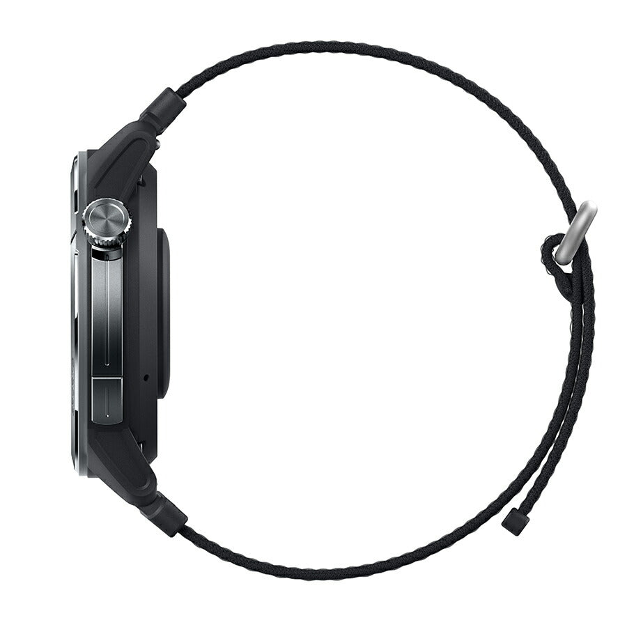 ミブロ GS Active2 スマートウォッチ ブランド メンズ レディース Bluetooth 替えベルト mibro SP380015-C22 デジタル ダークグレー SP380015-C22
