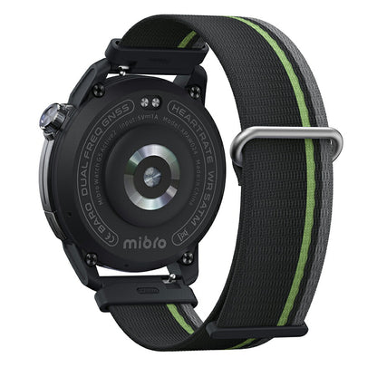 ミブロ GS Active2 スマートウォッチ ブランド メンズ レディース Bluetooth 替えベルト mibro SP380015-C22 デジタル ダークグレー SP380015-C22