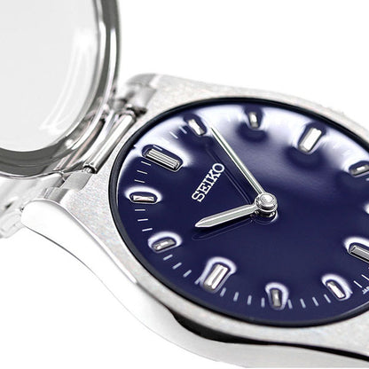 Seiko Tactile Reading Watch for Visually Impaired Persons, Convex Dial Made in Japan Quartz Men&