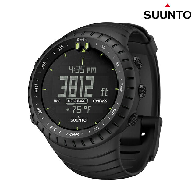 スント Core オールブラック 充電式クォーツ スマートウォッチ ブランド メンズ 健康 SUUNTO SS014279010 デジタル ブラック 黒 SS014279010