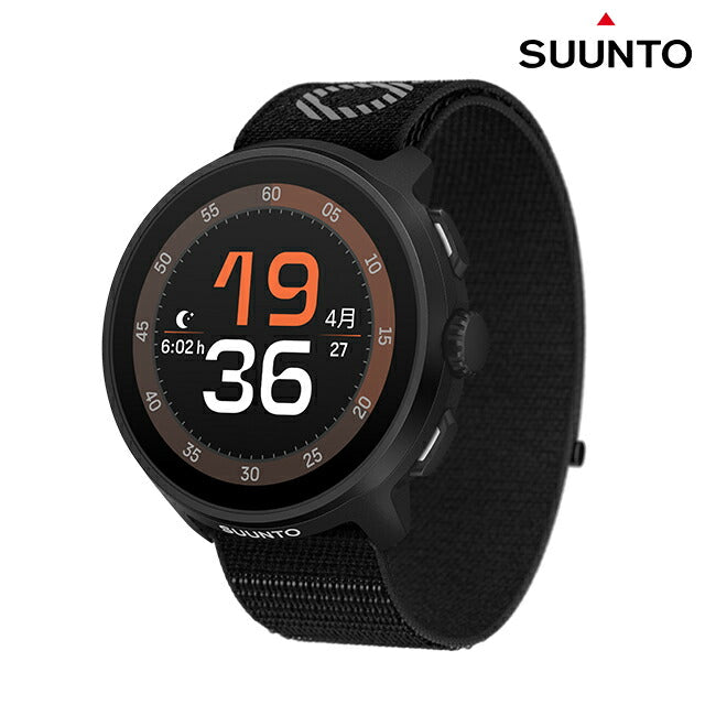 スント RUN ALL BLACK 充電式クォーツ スマートウォッチ ブランド メンズ レディース SUUNTO SS051109000 デジタル ブラック 黒 SS051109000