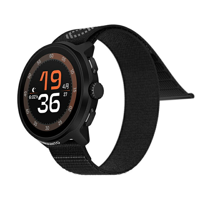スント RUN ALL BLACK 充電式クォーツ スマートウォッチ ブランド メンズ レディース SUUNTO SS051109000 デジタル ブラック 黒 SS051109000