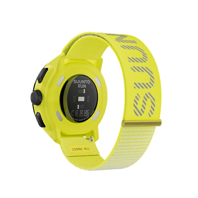 スント RUN LIME 充電式クォーツ スマートウォッチ ブランド メンズ レディース SUUNTO SS051111000 デジタル ブラック イエロー 黒 SS051111000