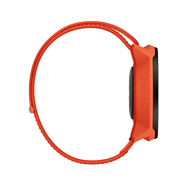 スント RUN CORAL ORANGE 充電式クォーツ スマートウォッチ ブランド メンズ レディース SUUNTO SS051112000 デジタル ブラック オレンジ SS051112000