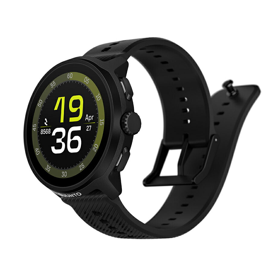 SS051272000 ｜ スント SUUNTO RUN ALL BLACK 充電式クォーツ