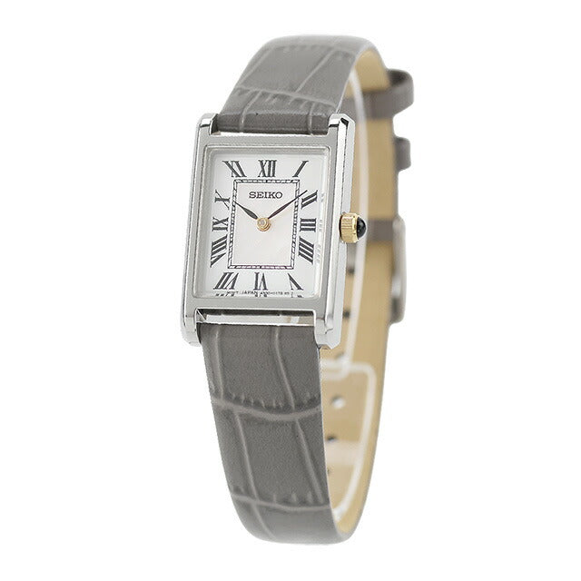 【新品】セイコー SEIKO SELECTION 腕時計 レディース SSEH025 ナノ・ユニバース スペシャルエディション nano・universe Special Edition クォーツ 電池式（4N30/日本製） シェル/シルバーxグレー SSEH025 ｜ セイコーセレクション(SEIKO SELECTION) - 腕時計のななぷれ