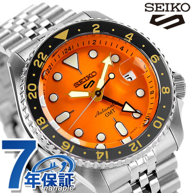 Seiko 5 Sports Five Sports Limited Model SKX Series GMT Model Automatic Mechanical Men&