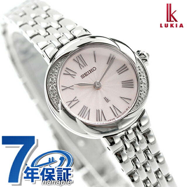 Seiko Lukia种植石英观看品牌女士精工Seiko Lukia SSWA001模拟粉红色在日本SSWA001