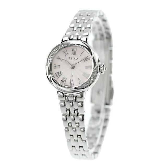 Seiko Lukia种植石英观看品牌女士精工Seiko Lukia SSWA001模拟粉红色在日本SSWA001