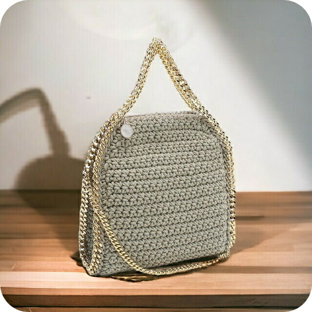 ステラマッカートニー トートバッグ レディース コットン イタリア 371223 グレー系 バッグ STM371223041