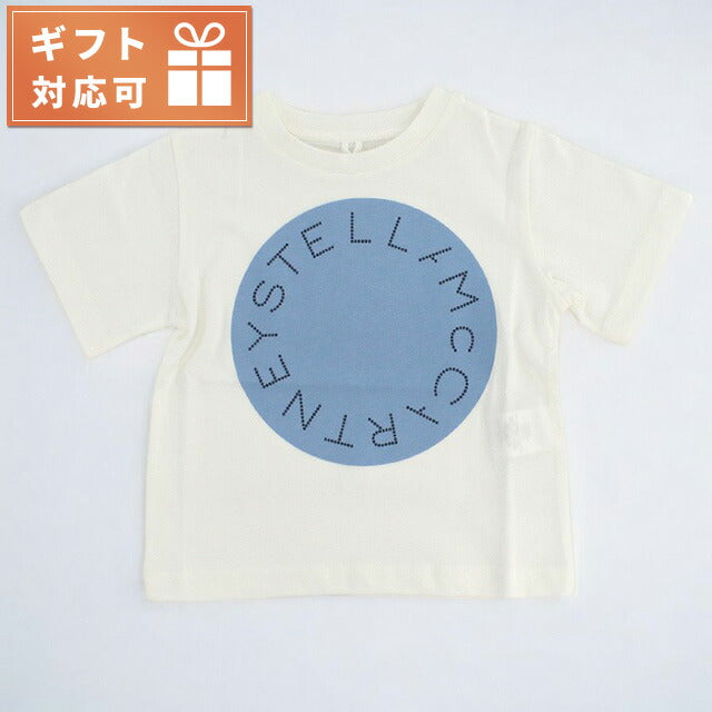 ステラマッカートニー Tシャツ ベビー ブランド STELLA MCCARTNEY トルコ TS8C01 ホワイト系 ブルー系 ウェア 選べるモデル STMTS8C01A