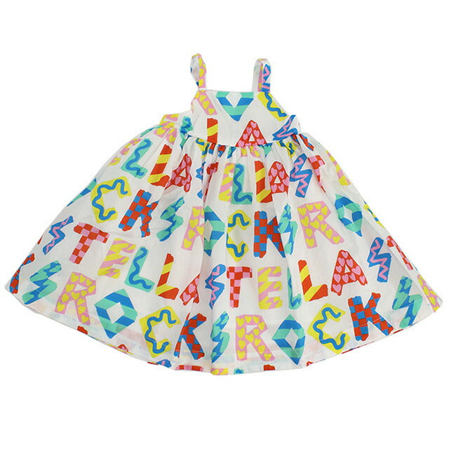 ステラマッカートニー ワンピース ベビー ブランド STELLA MCCARTNEY トルコ TU1A42 ホワイト系 マルチカラー ウェア 選べるモデル STMTU1A42A