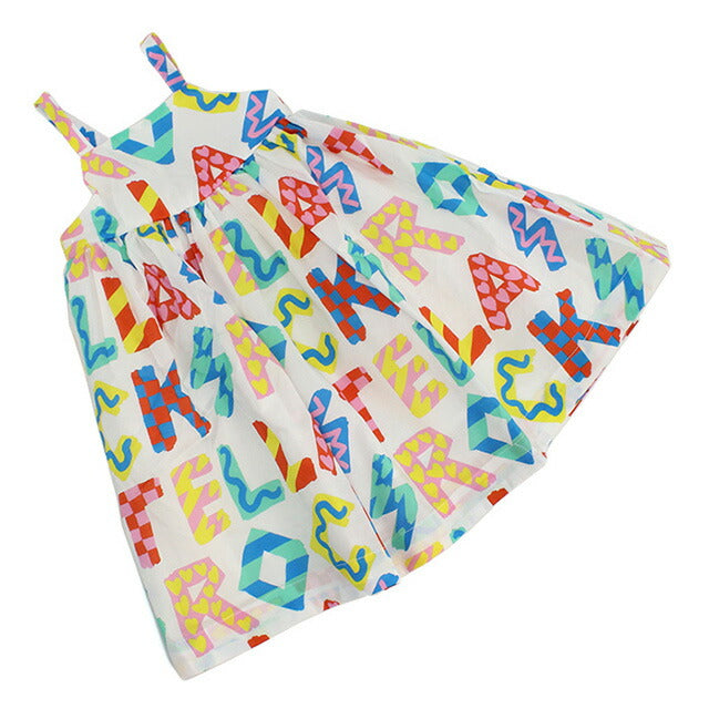 ステラマッカートニー ワンピース ベビー ブランド STELLA MCCARTNEY トルコ TU1A42 ホワイト系 マルチカラー ウェア 選べるモデル STMTU1A42A