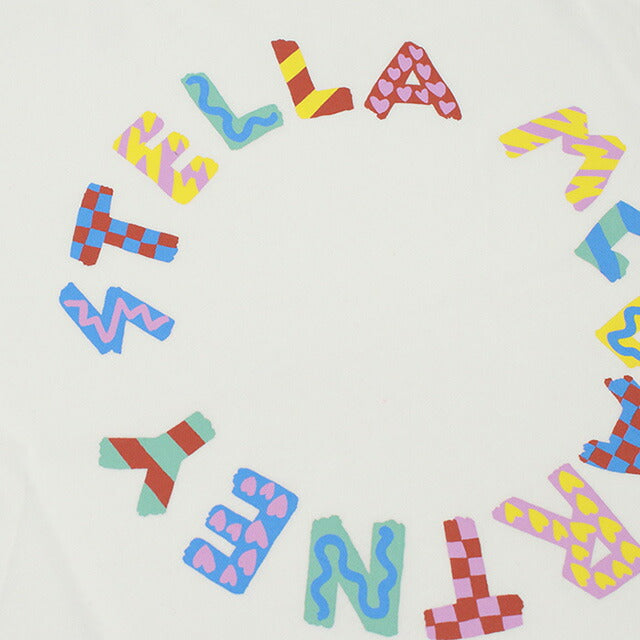 ステラマッカートニー Tシャツ ベビー ブランド STELLA MCCARTNEY トルコ TU8B51 ホワイト系 ウェア 選べるモデル STMTU8B51B