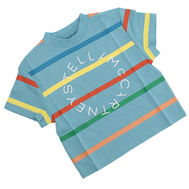 ステラマッカートニー Tシャツ キッズ ブランド STELLA MCCARTNEY TU8P81 ブルー系 マルチカラー ウェア 選べるモデル STMTU8P81A
