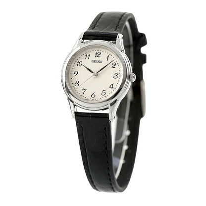 セイコーセレクション スピリット クオーツ 腕時計 レディース SEIKO SELECTION STTC005 アナログ ホワイト ブラック 黒 日本製 ブランド おしゃれ 防水 軽い 華奢 かわいい プレゼント 女性 実用的