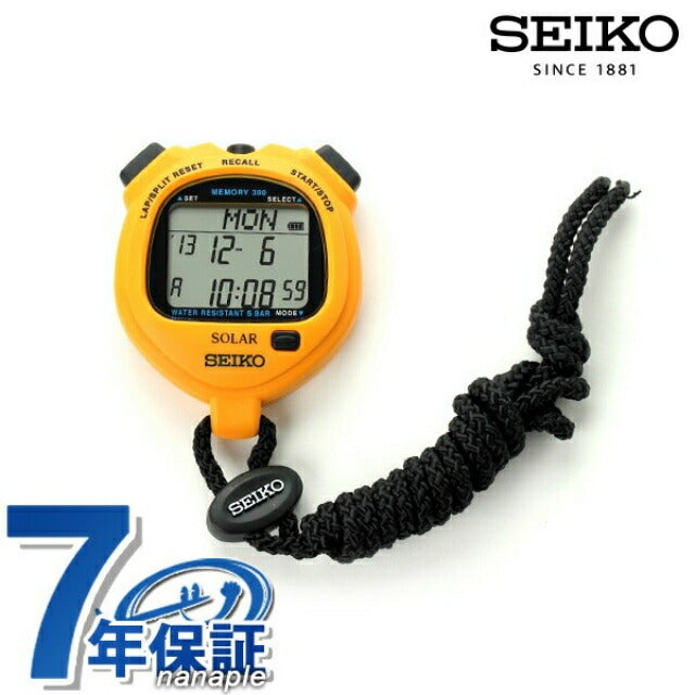 SEIKO セイコー ソーラー ストップウォッチ スタンダード SVAJ003 SVAJ003 | セイコーウオッチ