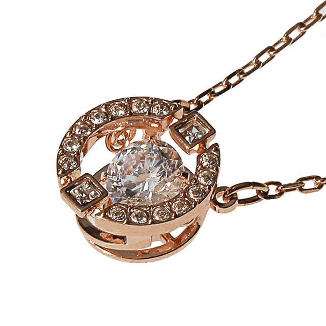 スワロフスキー ネックレス レディース ブランド SWAROVSKI Una ペンダント スワロフスキー 5272364 ローズゴールド アクセサリー SW-5272364