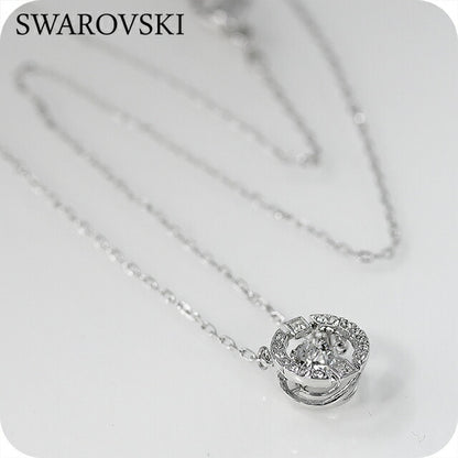 スワロフスキー ネックレス レディース ブランド SWAROVSKI Una ペンダント スワロフスキー 5286137 シルバー アクセサリー SW-5286137